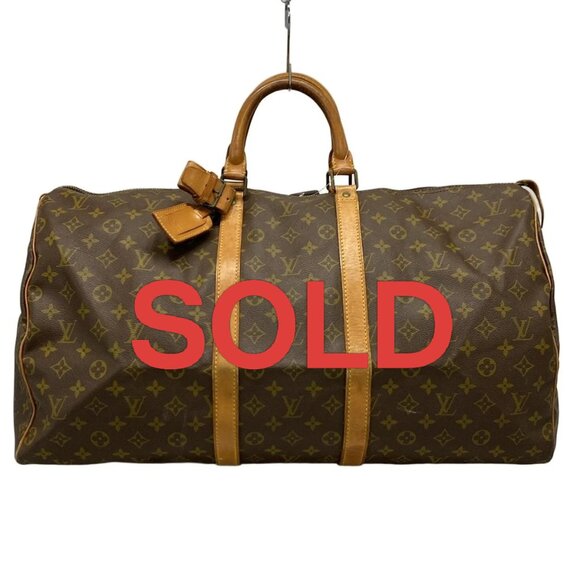 LOUIS VUITTON Keepall 55 Monogram - SD Boston Bag Monogram Canvas 615-051925 - Picture 1 of 10